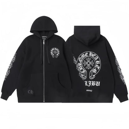 크롬하츠 지퍼 후드티 8515 