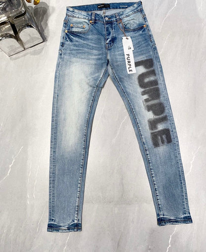 보라색 청바지 