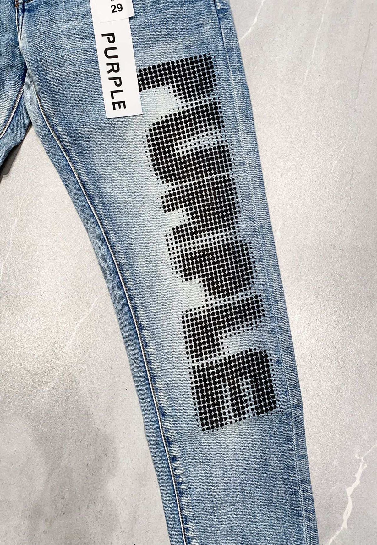 보라색 청바지 