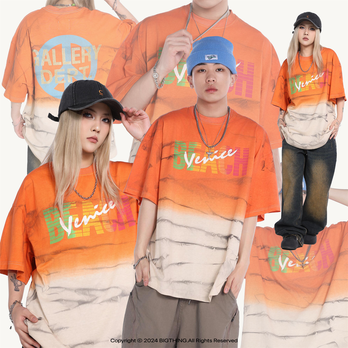 갤러리 부서 신상 티셔츠 D16