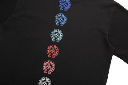 Chrome Hearts マルチカラー ホースシュー Tシャツ K6048 